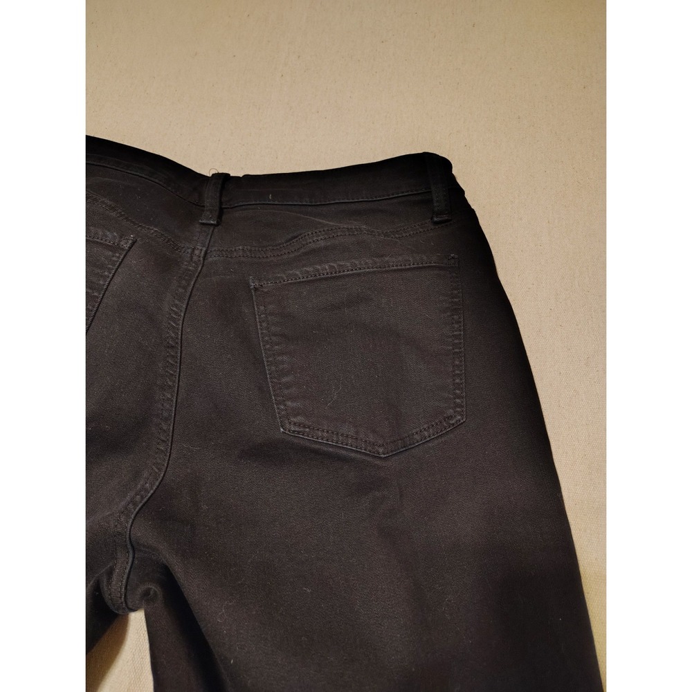 Talbots Flawless Five-Pocket Straight Leg Jeans Black Size 10 Womens Pants - Picture 7 of 8